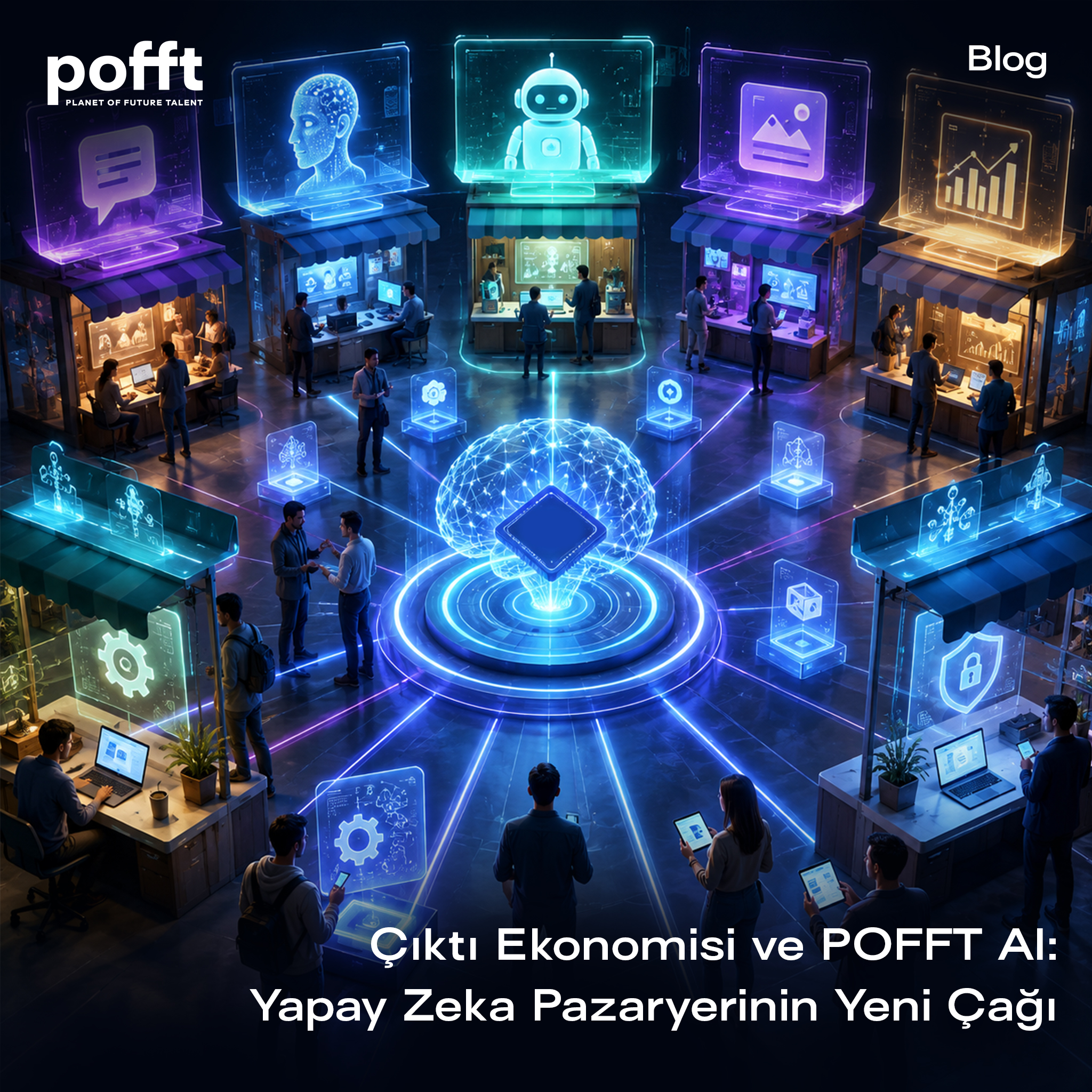 Çıktı Ekonomisi ve POFFT AI: Yapay Zeka Pazaryerinin Yeni Çağı